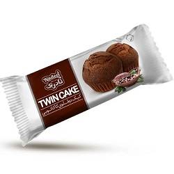 نادری کیک دوقلو کاکائویی 70گرم